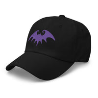 Halloween Gothic Vampire Bat embroidered dad hat, product image 5