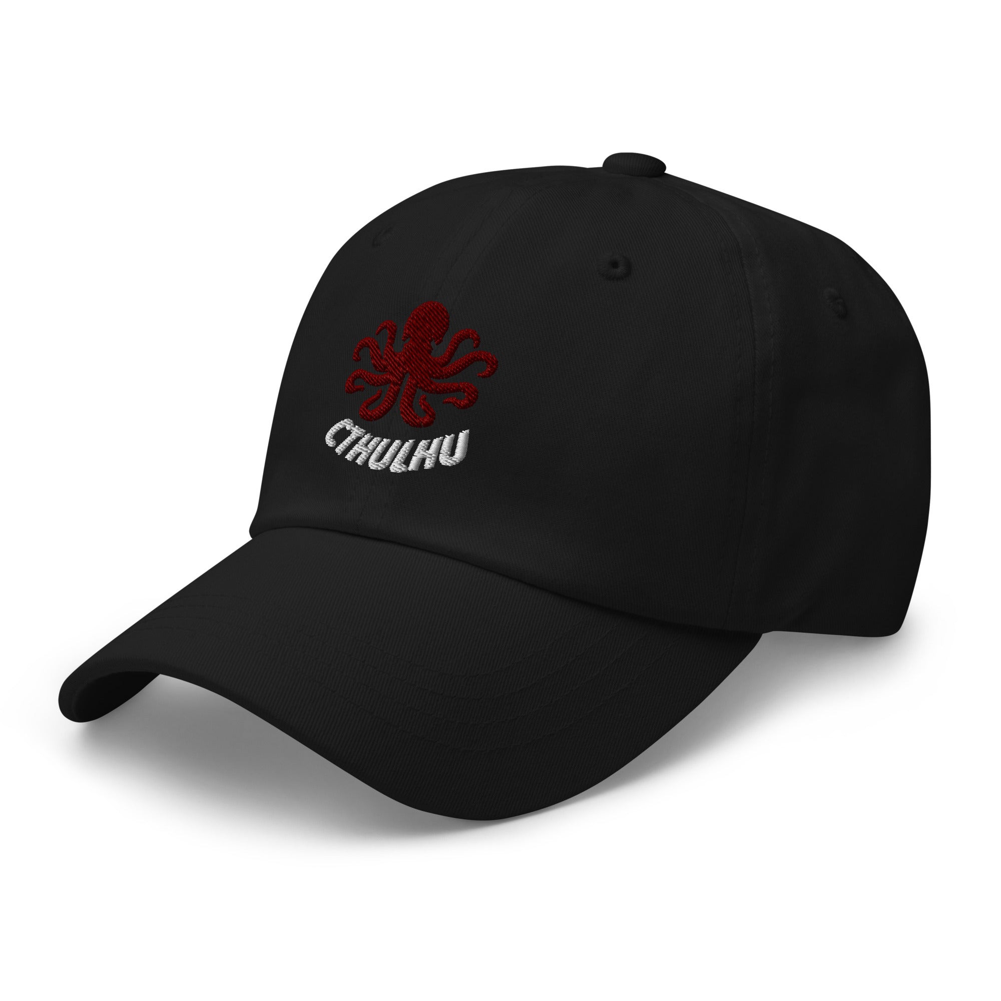 The Call of Cthulhu Horror Fiction Embroidered Baseball Cap H.P. Lovecraft Dad hat - Edge of Life Designs