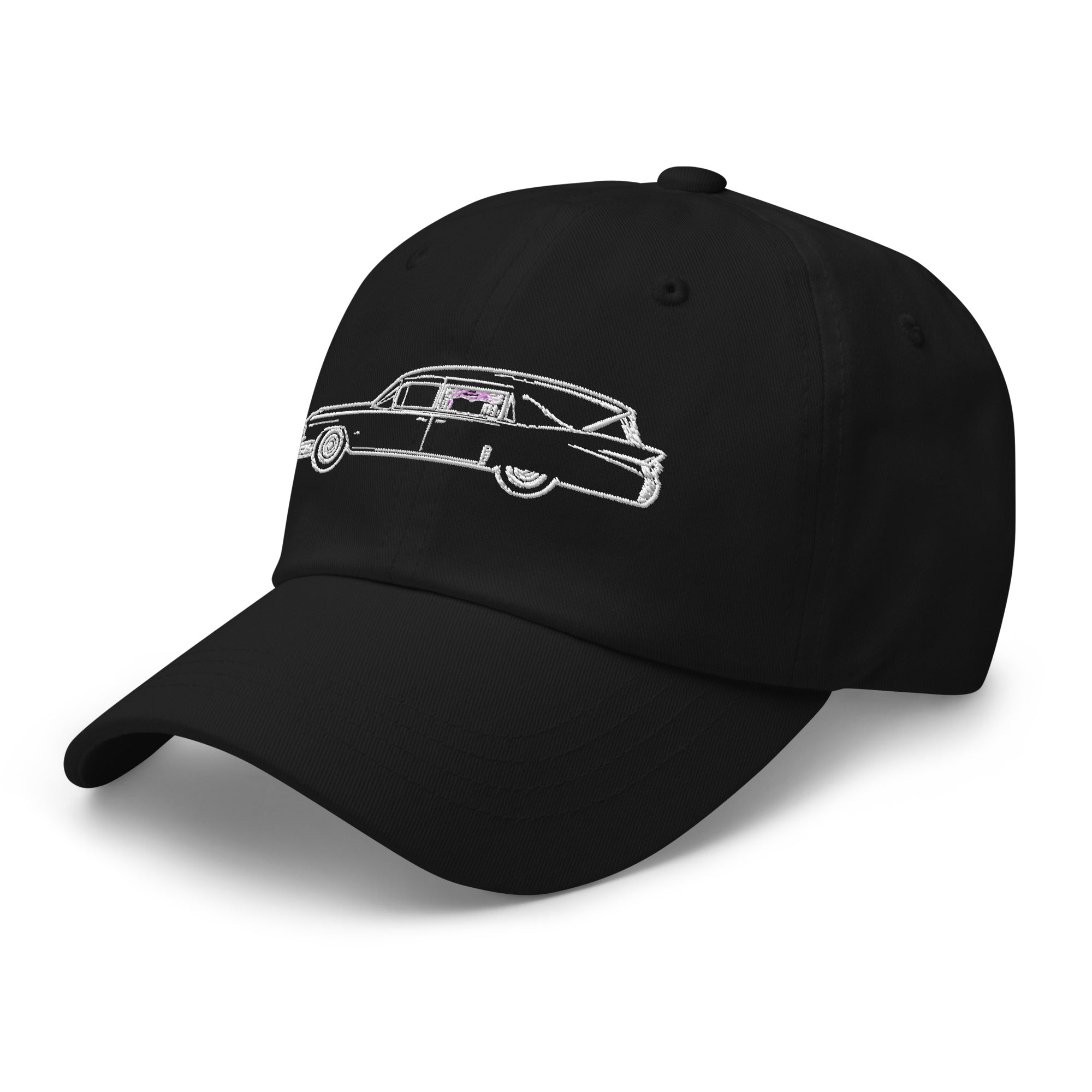 Hearse Funeral Car Embroidered Baseball Cap Casket Coach Dad hat - Edge of Life Designs