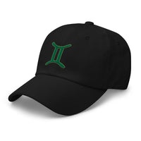 Zodiac Sign Gemini embroidered dad hat, product image 5