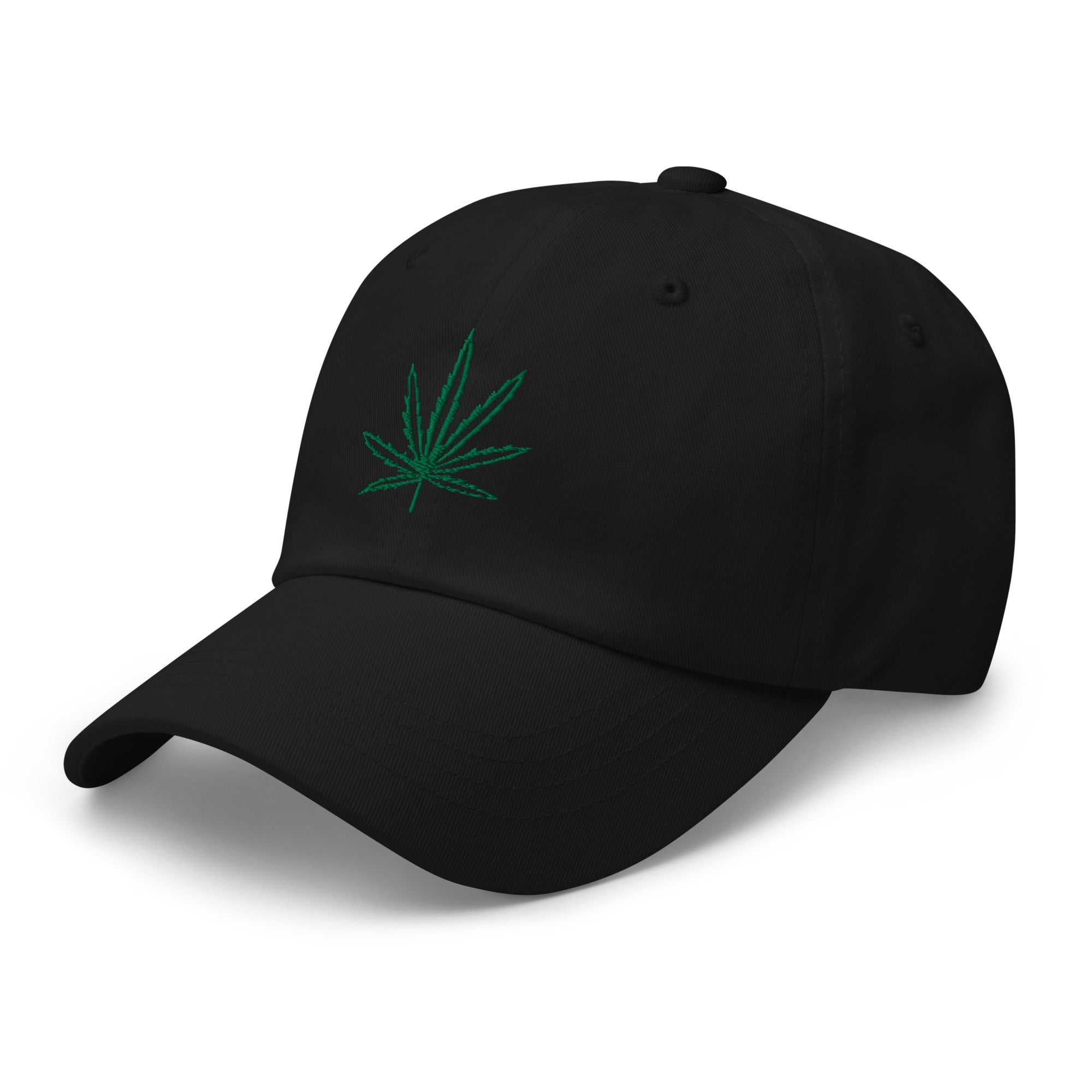 Legalize Marijuana Cannabis Pot Leaf Embroidered Baseball Cap Dad hat - Edge of Life Designs