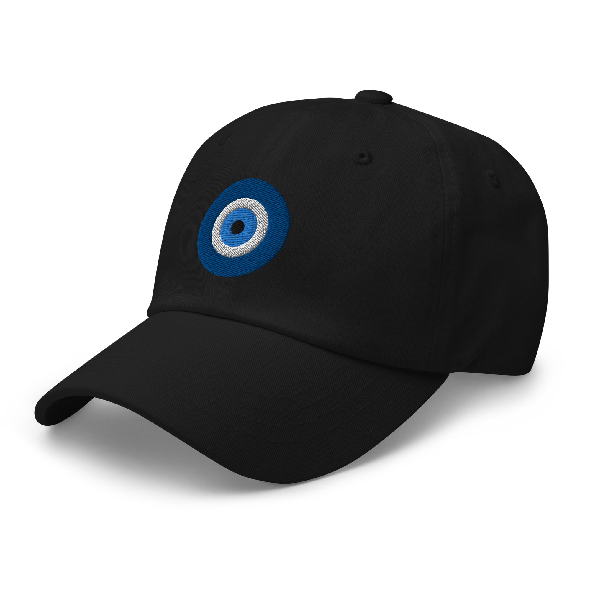The Evil Eye Embroidered Baseball Cap Supernatural Look or Stare Dad hat - Edge of Life Designs