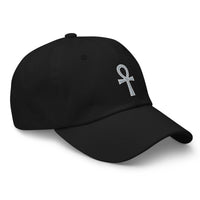 The Key of Life Ankh Ancient Egyptian Culture embroidered dad hat, product image 4