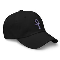 The Key of Life Ankh Ancient Egyptian Culture embroidered dad hat, product image 4