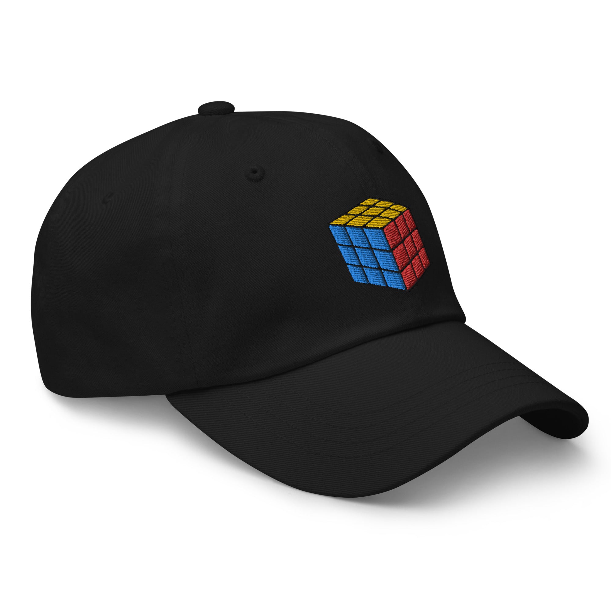 Gaming Speed Cube Puzzle Box Embroidered Baseball Cap Rubik's Cube Dad hat - Edge of Life Designs