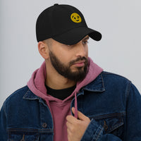 Winking Face Emoji embroidered dad hat, product image 2