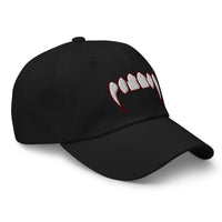 Vampire Fangs embroidered dad hat, product image 4