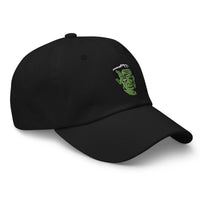 The Modern Prometheus Dr. Frankenstein's Monster embroidered dad hat, product image 4