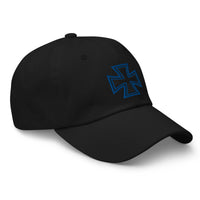 Iron Cross Occult Symbol World War II Style embroidered dad hat, product image 16