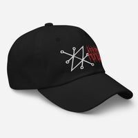 Sigil of Azazel Demon Occult Symbol embroidered dad hat, product image 2