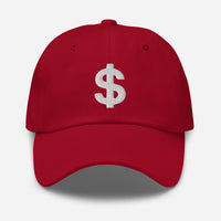 The Almighty US Dollar Sign Symbol of Money embroidered dad hat, product image 7