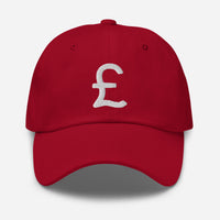 The British Pound Sterling Symbol Money Currency embroidered dad hat, product image 7