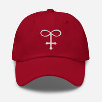 Alchemy Glass Occult Symbol embroidered dad hat, product image 7