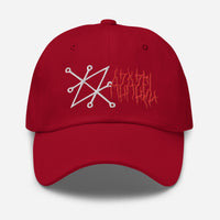 Sigil of Azazel Demon Occult Symbol embroidered dad hat, product image 7