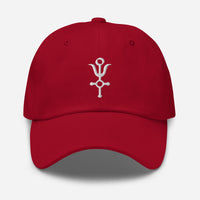 Antimony Alchemy Protection Symbol embroidered dad hat, product image 7