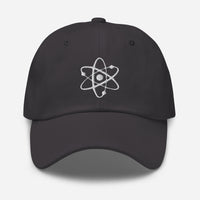 Atomic Nucleus Symbol Nuclear Power embroidered dad hat, product image 13