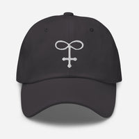 Alchemy Glass Occult Symbol embroidered dad hat, product image 13