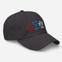 Four Elements of Matter: Fire, Water, Wind, Earth embroidered dad hat, product image 14
