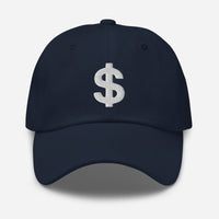 The Almighty US Dollar Sign Symbol of Money embroidered dad hat, product image 4