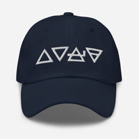 Fire Water Wind Earth The Four Elements of Matter embroidered dad hat, product image 4
