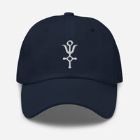 Antimony Alchemy Protection Symbol embroidered dad hat, product image 4