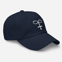 Alchemy Glass Occult Symbol embroidered dad hat, product image 5