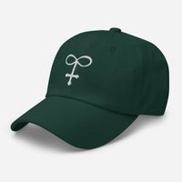 Alchemy Glass Occult Symbol embroidered dad hat, product image 12