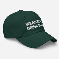Wear Black Drink Blood embroidered dad hat, product image 11