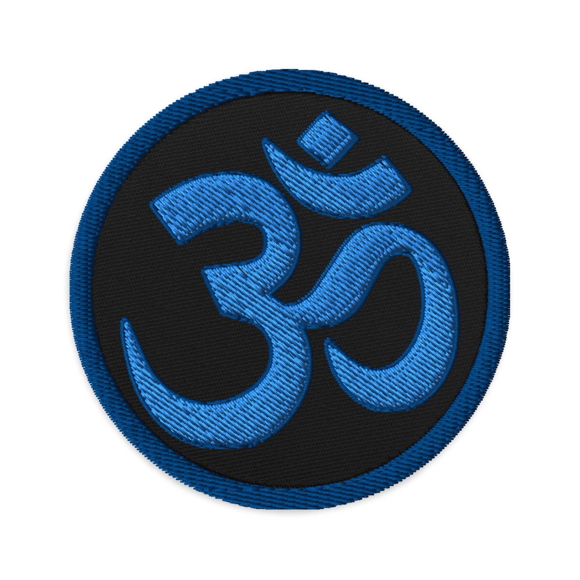 OM Sacred Spiritual Symbol Embroidered Patch Vibration of the Universe - Edge of Life Designs