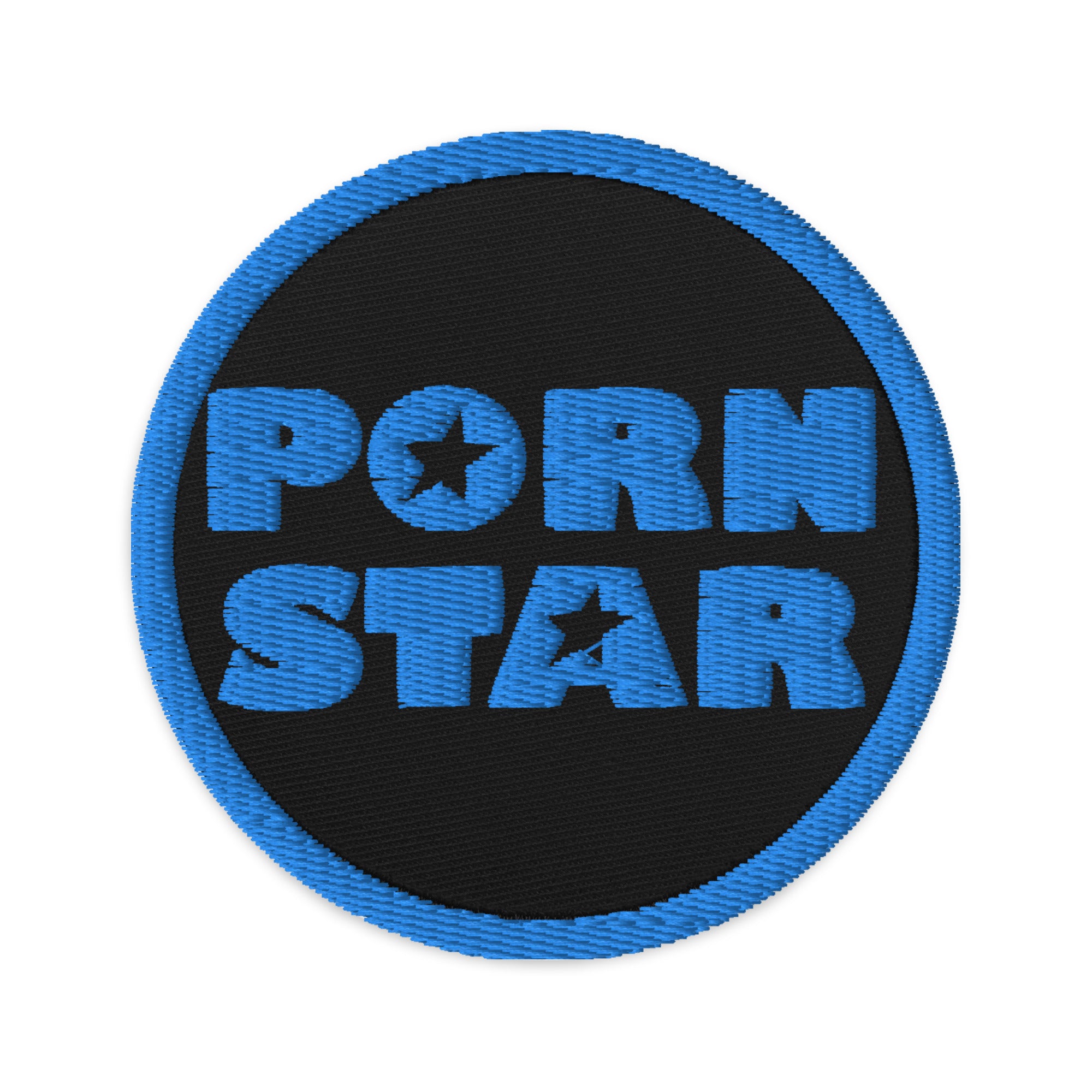 Porn Star Logo Embroidered Patch - Edge of Life Designs
