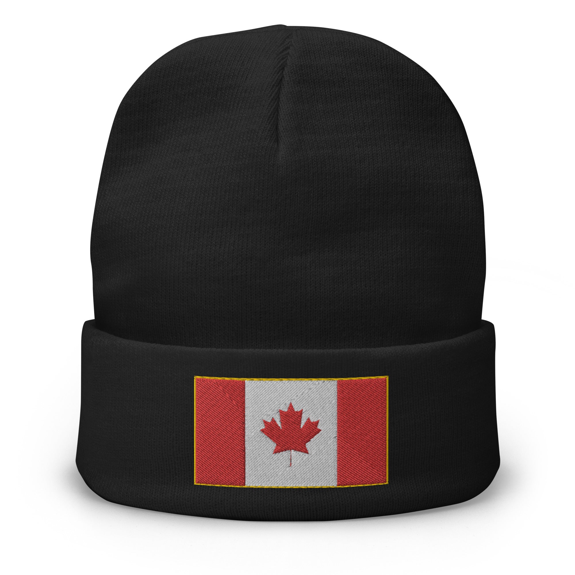 The National Flag of Canada Embroidered Cuff Beanie - Edge of Life Designs