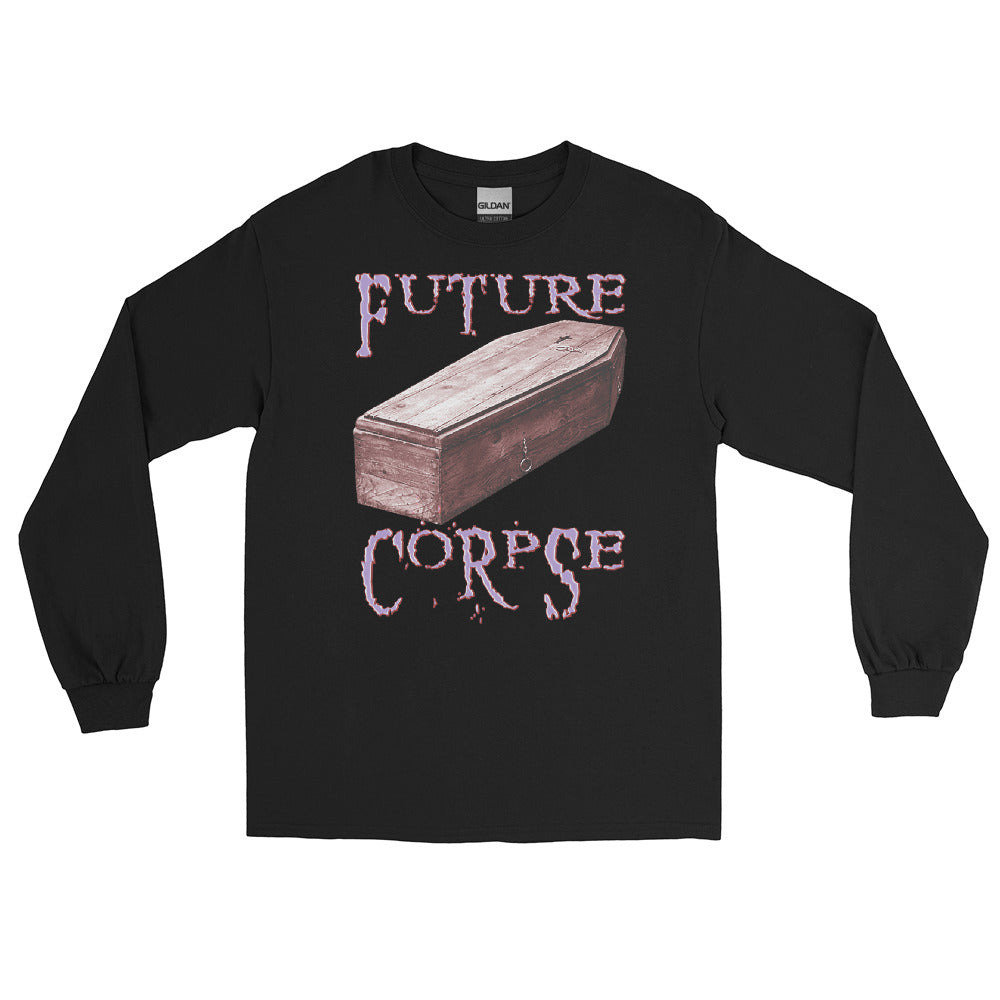 Future Corpse Toe Pincher Coffin Men’s Long Sleeve Shirt - Edge of Life Designs