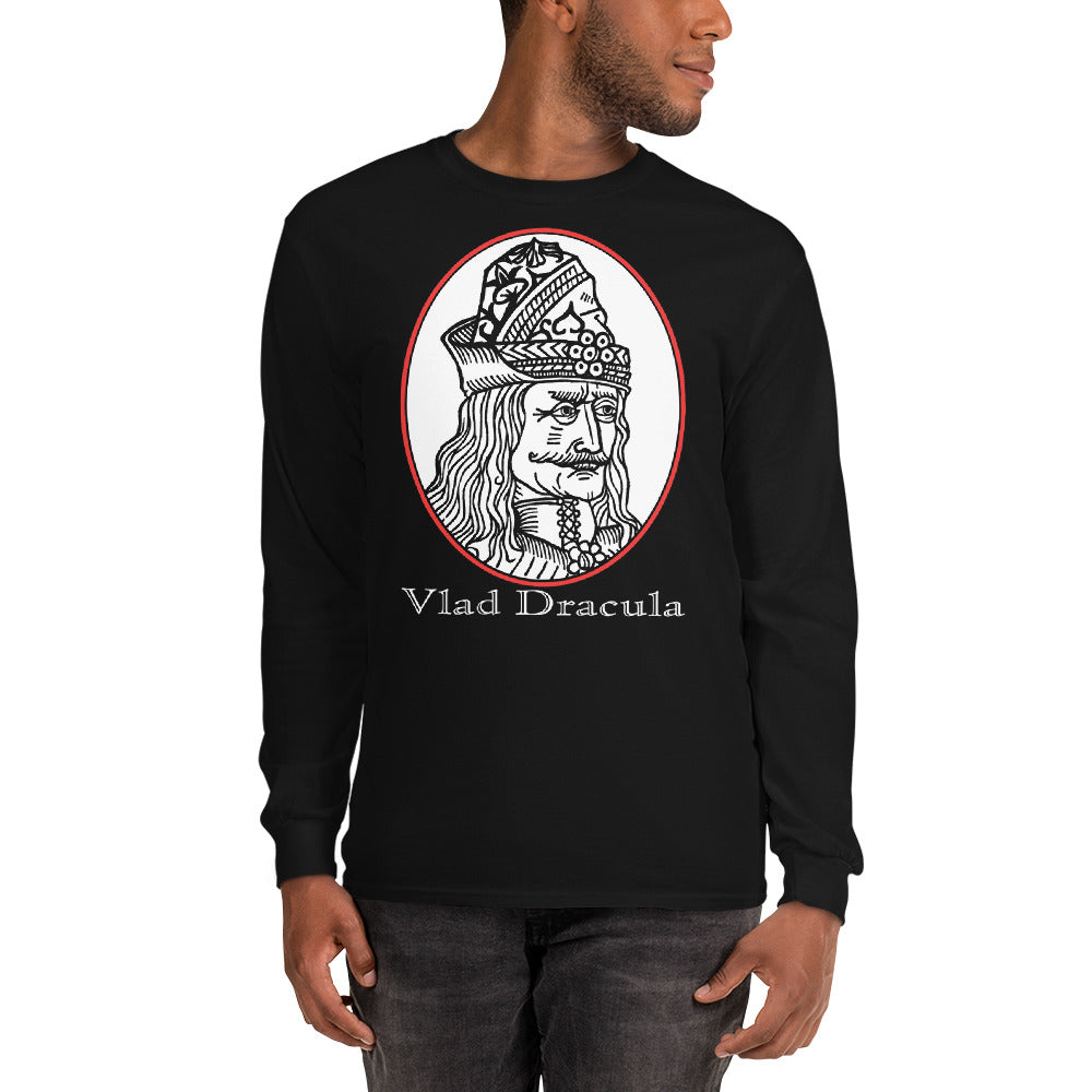 Vlad The Impaler Dracula Bram Stoker's Original Vampire Long Sleeve Shirt - Edge of Life Designs