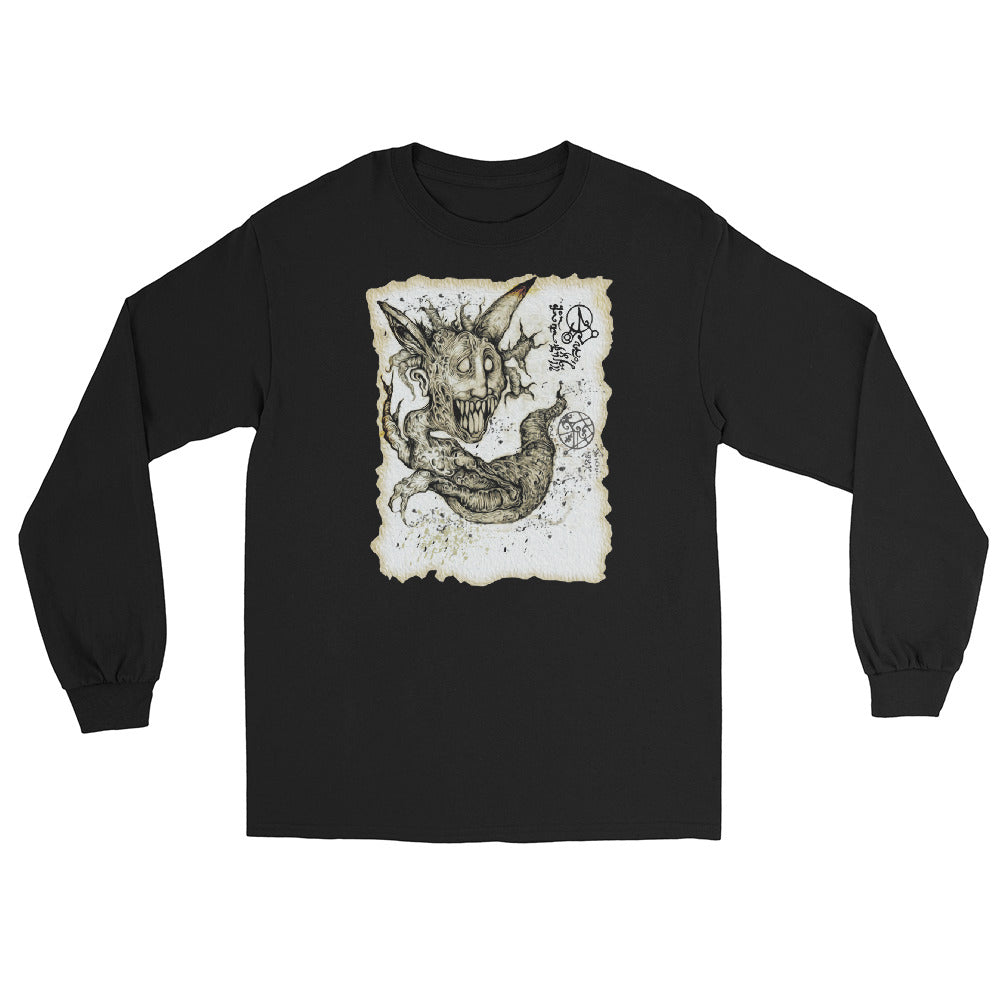 Necronomicon Summoned Demon Creature Long Sleeve Shirt - Edge of Life Designs