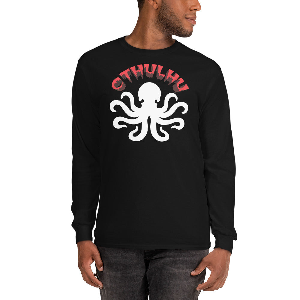 Cthulhu The Great Old One Lovecraft Horror Long Sleeve Shirt - Edge of Life Designs