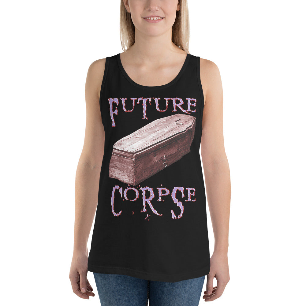 Future Corpse Toe Pincher Coffin Men's Tank Top Shirt - Edge of Life Designs