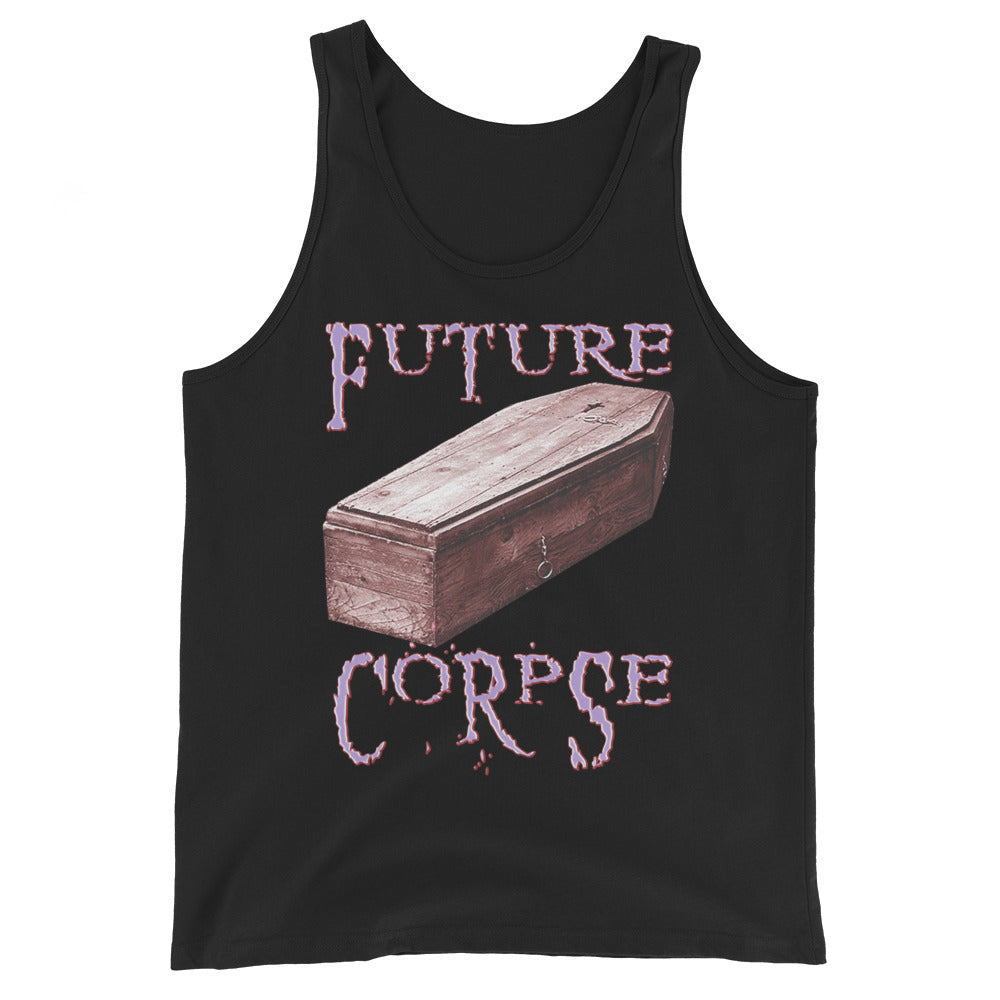 Future Corpse Toe Pincher Coffin Men's Tank Top Shirt - Edge of Life Designs