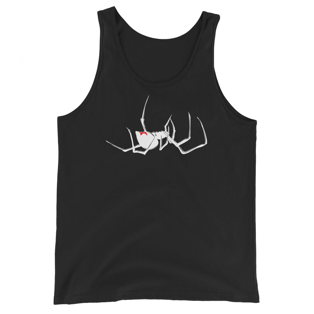 Latrodectus Black Widow Spider Arachnid Men's Tank Top - Edge of Life Designs