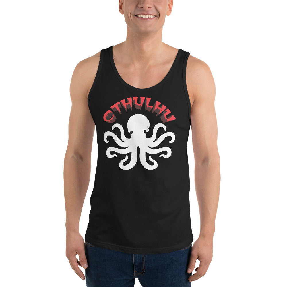 Cthulhu The Great Old One Lovecraft Horror Men's Tank Top