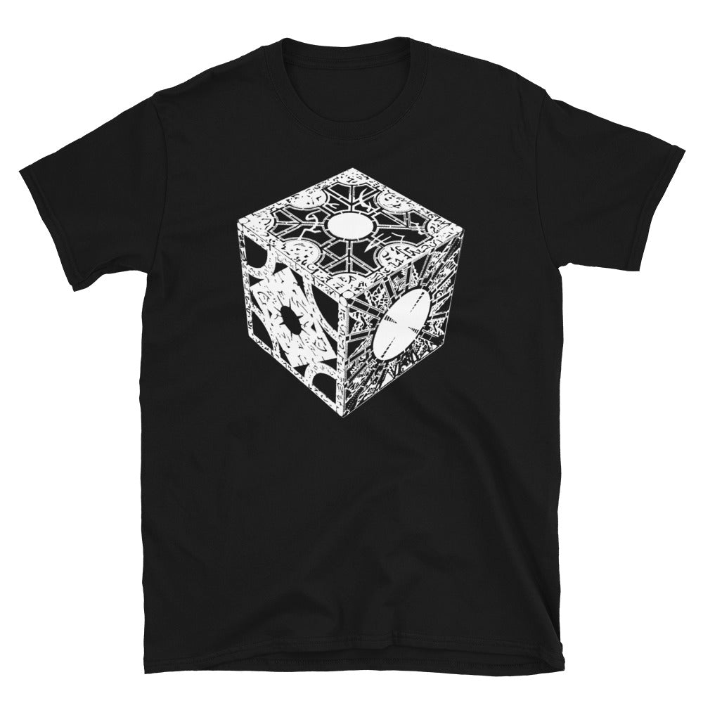 Horror Puzzle Box Hellraiser Box of Sorrows Men's Short Sleeve T-Shirt - Edge of Life Designs
