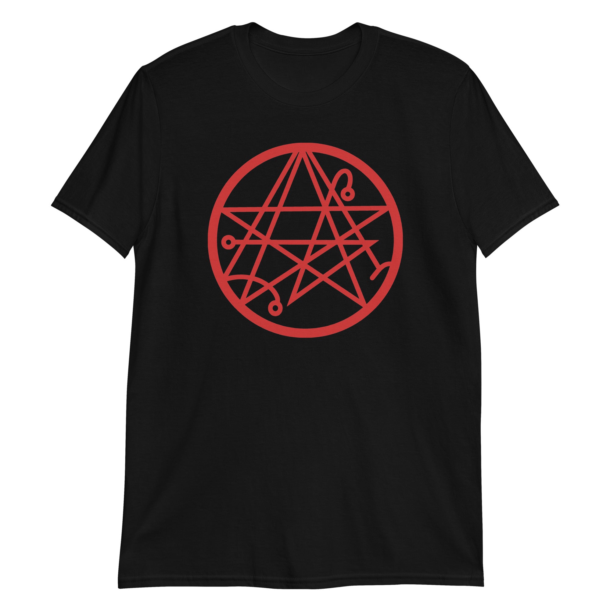 Necronomicon The Book of the Dead Occult Symbol Men's Short Sleeve T-Shirt - Edge of Life Designs