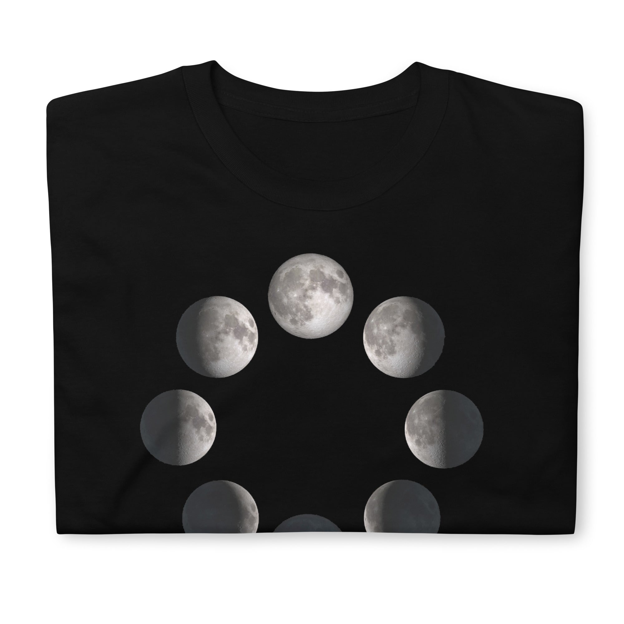 Lunar Moon Phases Astrology Men's Short-Sleeve T-Shirt - Edge of Life Designs