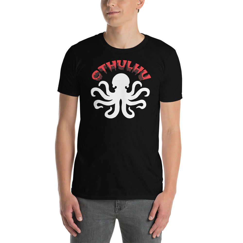 Cthulhu The Great Old One Lovecraft Horror Men's Short-Sleeve T-Shirt - Edge of Life Designs