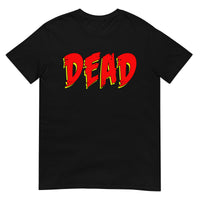 Dead Gothic Emo design on unisex T-shirt, front view