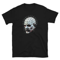 Hell Priest Cenobite design on unisex T-shirt, front view