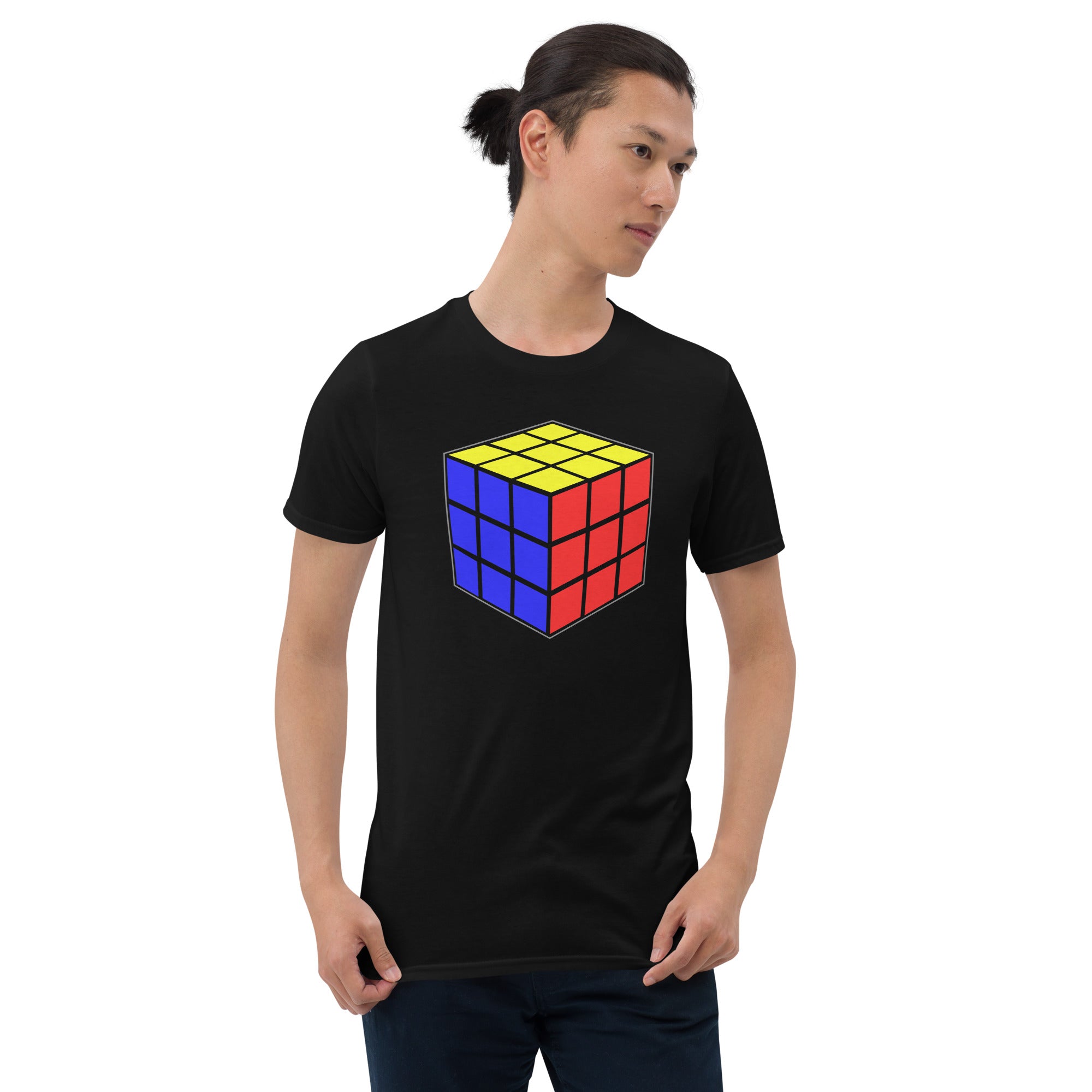 Magic Speed Puzzle Cube Gaming Short-Sleeve T-Shirt