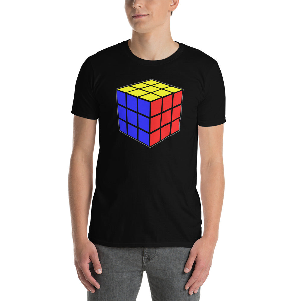 Magic Speed Puzzle Cube Gaming Short-Sleeve T-Shirt