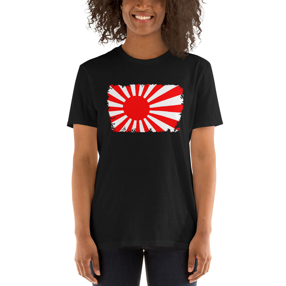 The National Flag of Japan Land of the Rising Sun Short-Sleeve T-Shirt