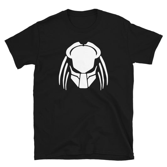 Predalien design on unisex T-shirt, front view
