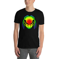Heat Vision Predalien design on unisex T-shirt, front view